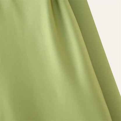Elegant Women's Soft Silk Satin Long Dress Halter Backless Sleeveless Maxi Dresses Summer Lady Long Ribbon Party Gowns