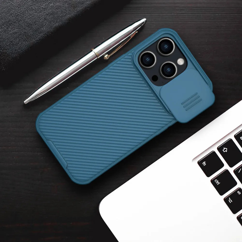 Slide Camera Lens Protection For Magsafe Magnetic Wireless Charging Case For iPhone 13 14 15 16 Pro Max Plus Soft Silicone Cover