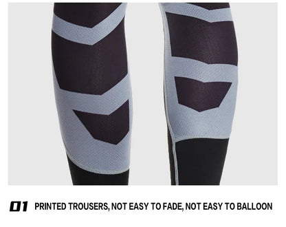Men's Compression Pants for Running Cycling Basketball Soccer Elasticity Sweatpants Fitness Tights Legging Trousers Rash Guard