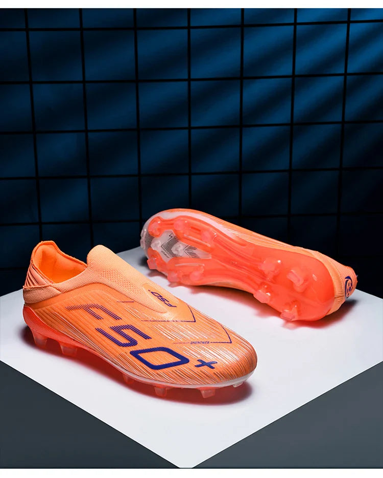 New Men Soccer Shoes Cleats Grass Futsal Comfortable Turf Football Boots Sports Ultralight FG/TF Non Slip Indoor Adult Sneakers
