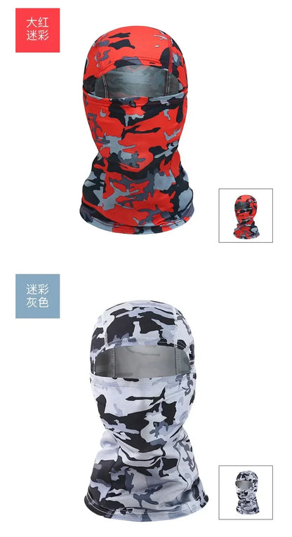 Full Face Mask Ski Bike Cycling Hunting Head Cover Scarf Blaclava Cap Bandanas Men