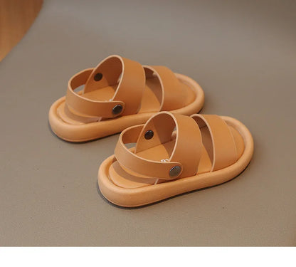 Children's Sandals 2026 Summer New Style Beach Shoes Soft Bottom Boys' Shoes Trendy Casual Wear Ideal for Outdoor Activities