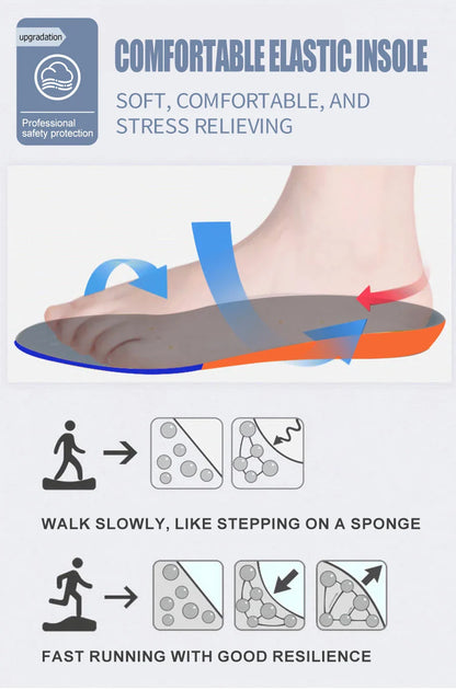 Summer button women's steel head safety shoes Smashing breathable upper Workshop factory women's work shoes