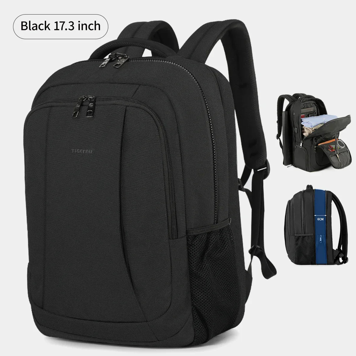 Waterproof Nylon Backpack Female Men's Backpack For 15.6 Laptop Notebook Bag Mochilas School Backpacks Bag Male Knapsack