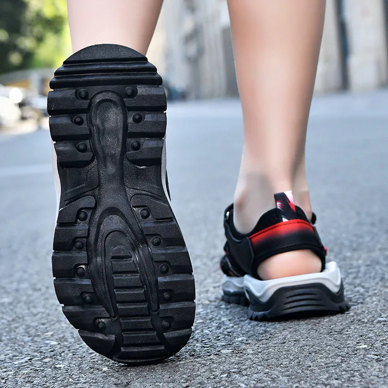 Fashion Boys Sandals Children Summer Shoes Sneaker Non-slip Closed Toe Water Shoes Outdoor Walkingsports Sandal for Boy Shoes