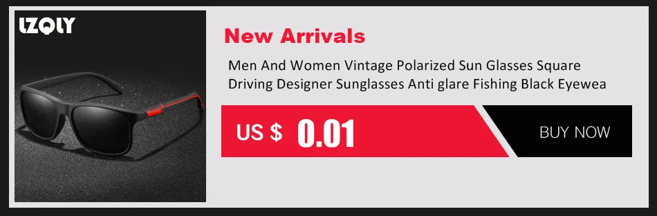 Luxury Square Vintage Polarized Sunglasses For Men Women Fashion Travel Driving  Sun Glasses Male TR90 Eyewear UV400