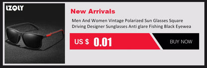 Luxury Square Vintage Polarized Sunglasses For Men Women Fashion Travel Driving  Sun Glasses Male TR90 Eyewear UV400