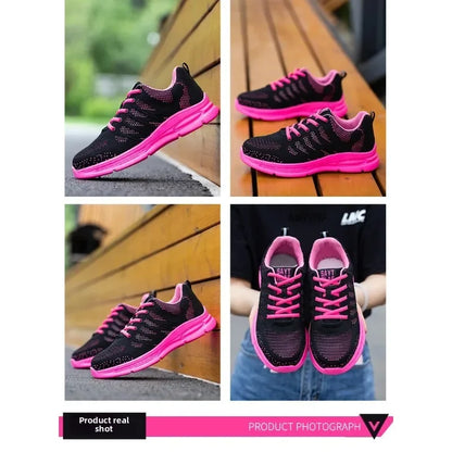 New Pink Work Shoes Women Work Sneakers Steel Toe Shoes Anti-smash Anti-puncture Safety Shoes Man Women Protective Shoes