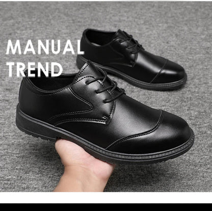High Quality Italian Luxury Brand Lace-Up Non-slip Men Driving Shoes Leather Men Casual Shoes Breathable formal Mens Dress Shoes