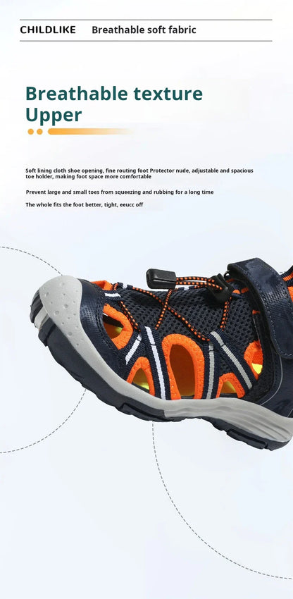 Summer Sandals for Kids Boys Girls Sandals for Children Sport Sandals Comfortable Summer Beach Shoes