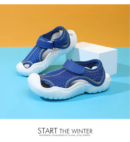 Summer Kids Barefoot Shoes Boys Sandals Beach Water Sneaker Lightweight Breathable Casual Walking Sandals Sandals for Toddler