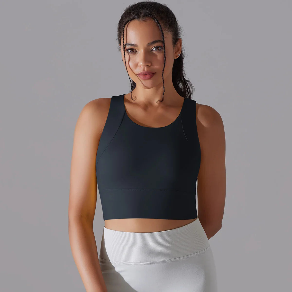 Nylon Sexy Women's Sports Bra Top Women Tight Elastic Gym Sport Yoga Bras Crop Top Yoga Clothes Stretch Women Sports Underwear