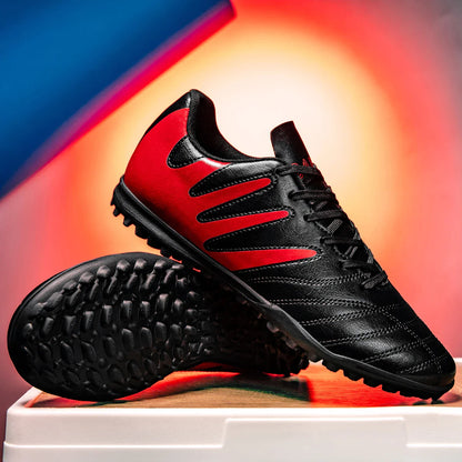 Adult men's breathable soccer shoes TF nail all season universal anti slip sports shoes
