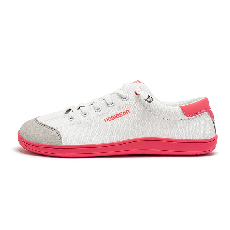 HOBIBEAR Tênis Casual Unissex de Lona | Zero Drop | Bico Largo para Caminhada Minimalista
