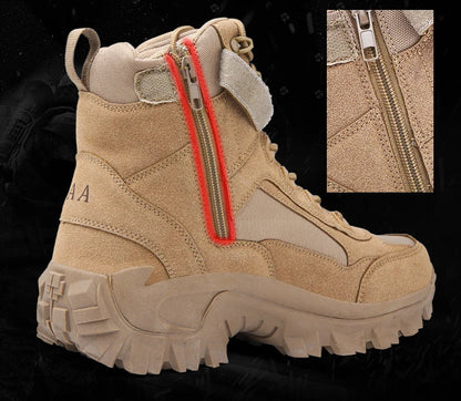 New Men's Boots Tactical Shoes Outdoor Sneakers Hiking Shoes Mountaineering Walking Jogging Ankle Boots Botas Cuturno Masculinas