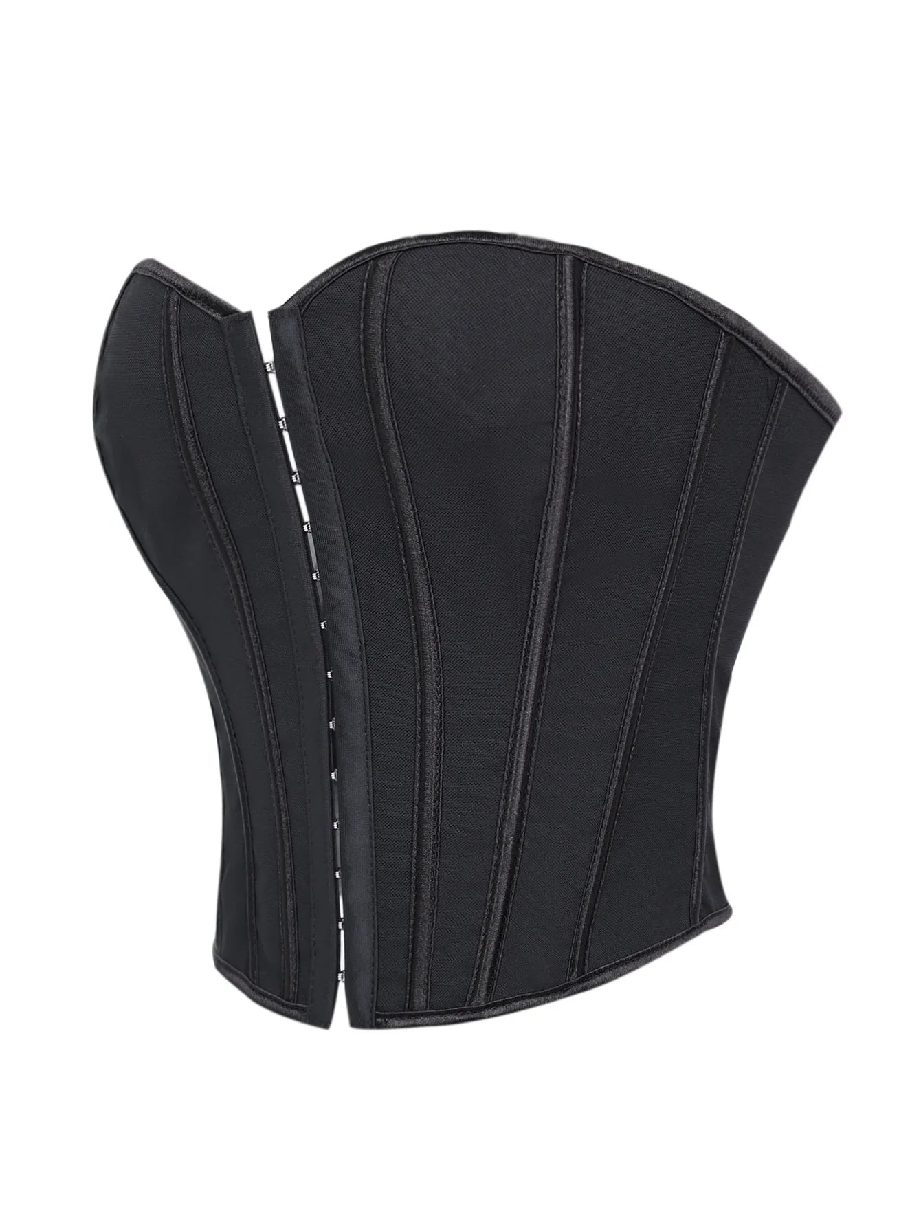 Button down corset for Halloween women is shaping top with a tie at the back