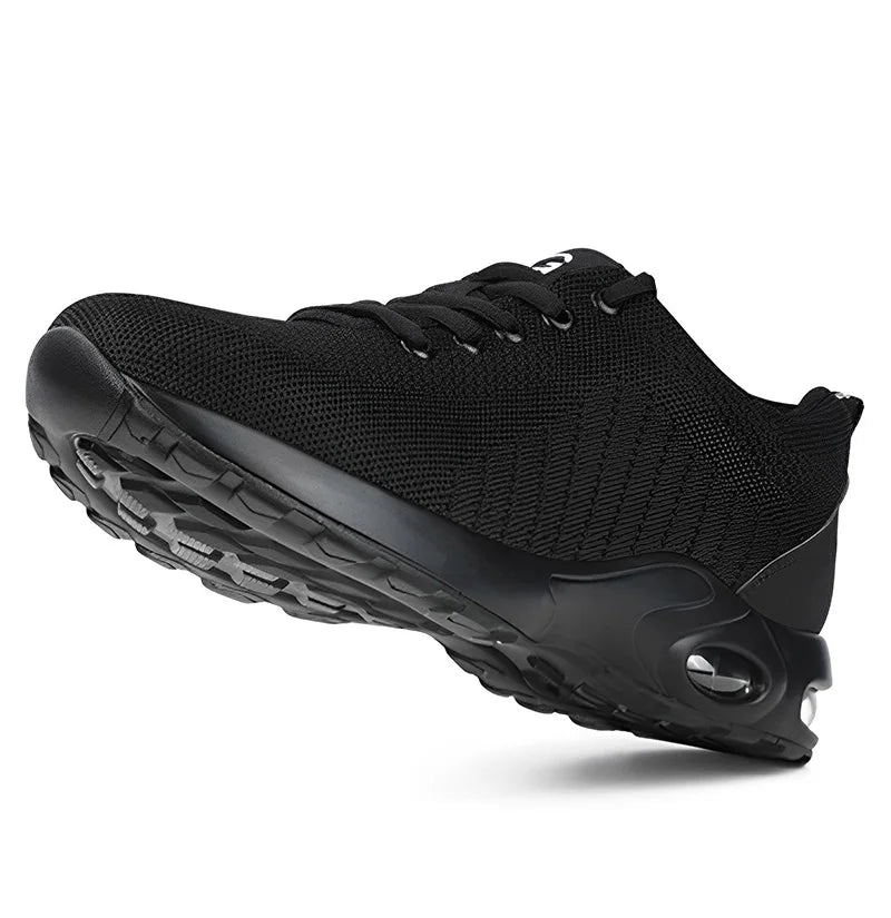 Anti-Smash Anti-puncture Protective Shoes Steel Toe Safety Shoes Men Air Cushion Work Shoes Sneakers Breathable Safety Boots