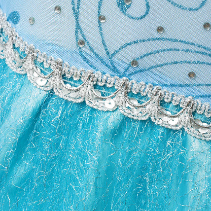 Children Costume Girl Dress Halloween Princess Cosplay Party Rapunzal Anna Elsa Birthday Clothes