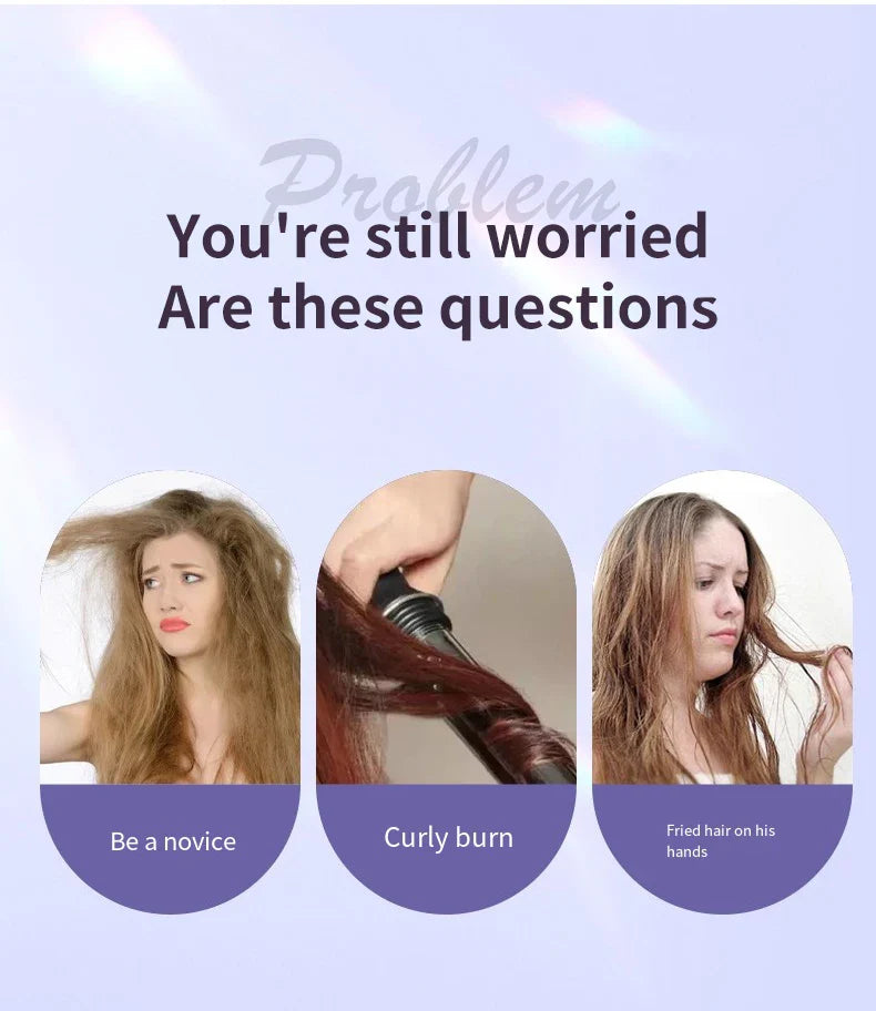 Fast Heating 28MM Auto Rotating Ceramic Hair Roller Professional Curling Iron Curling Wand Hair Waver