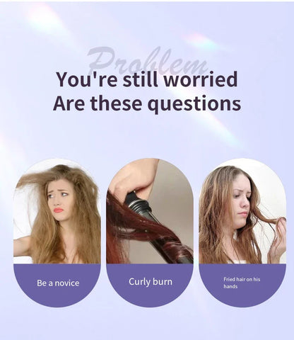 Fast Heating 28MM Auto Rotating Ceramic Hair Roller Professional Curling Iron Curling Wand Hair Waver