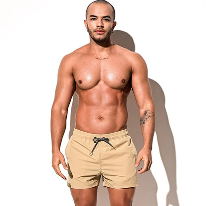 Mens Swimming Shorts Swimwear Swim Trunks Box Quick Dry Surf Boardshort Beach Board Short Shorts Men's Bathing Suit