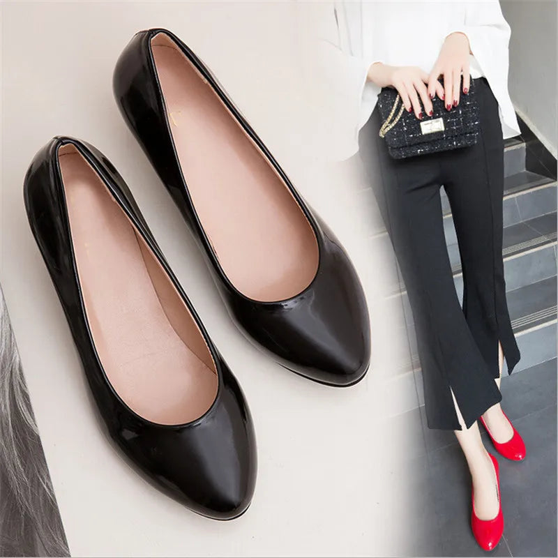 Shoes Ladies Pumps Medium Heel Nude Sexy High Heels Weeding Shoes Women Office Work White Pumps Party Shoes