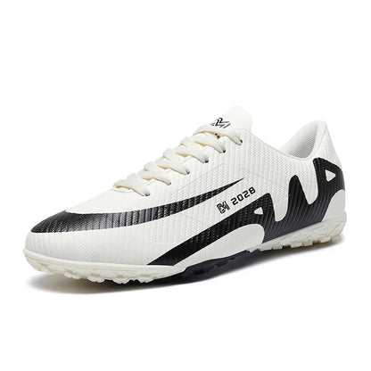 High Quality New Mens Soccer Shoes Society Ultralight Turf Soccer Cleats Kids Sneakers Training Football Boots Chuteira Campo
