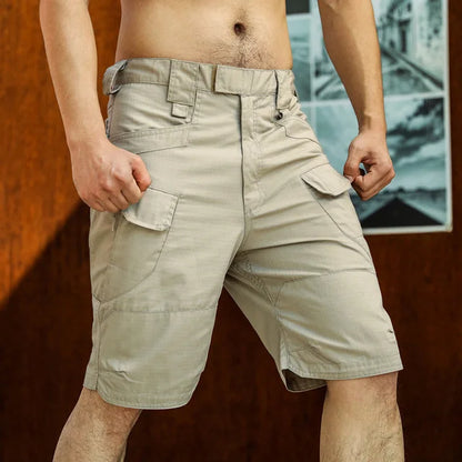 Shorts Men Urban Military Waterproof Cargo Tactical Shorts Male Outdoor Camo Breathable Quick Dry Pants Summer Casual Shorts