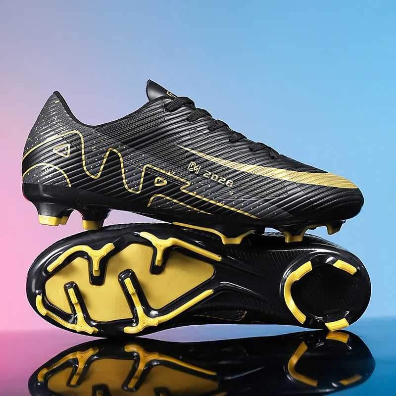 New Men Soccer Shoes FG/TF Hot-selling Boy High-quality Ultralight Cleats Non-Slip Football Boots Match Sneakers Futsal Indoor