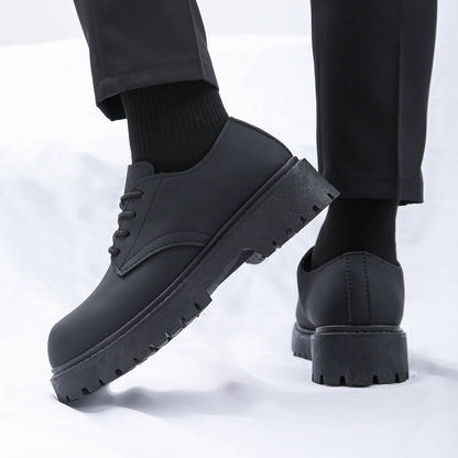 Men's formal shoes, business casual shoes, matte big toe shoes, handsome men's shoes, event party dress shoes