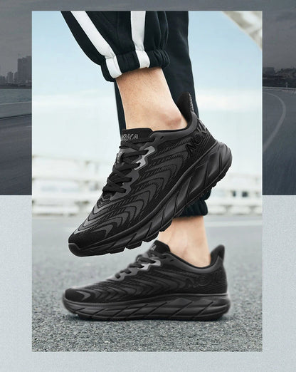 Men's Running Shoes Lightweight Breathable Comfortable Cushioned Sneakers for Walking Gym Casual Wear Athletic Shoes
