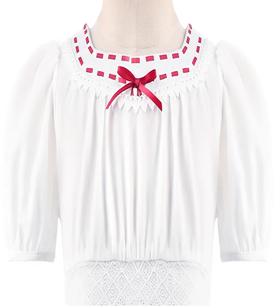 Magic House Charm Costumes For Girls Kids Birthday Princess Party Dress Luisa Madrigal Cosplay Children Halloween Carnival Gown
