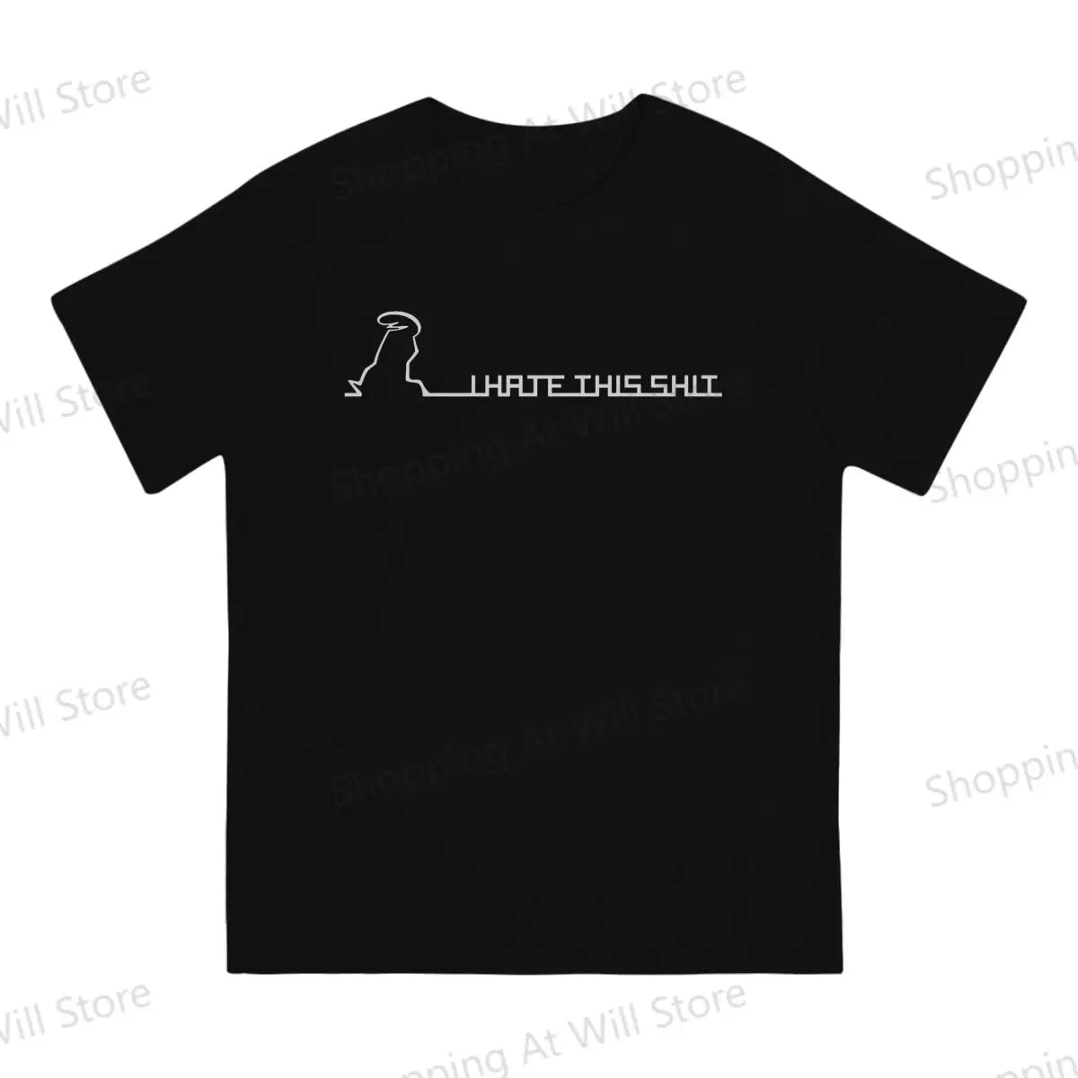 men's and women's casual T-shirts La Linea The Line Osvaldo Cavandoli TV Round neck short sleeved T-shirt Street Clothing S-6XL