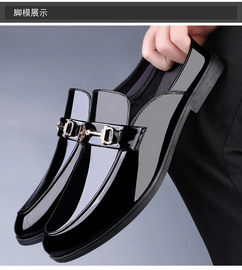 Men's shoes four seasonal new fashion outdoor leather shoes comfortable soft soles non slip lightweight plus size casual shoes