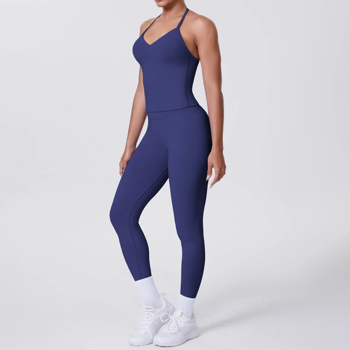 2 Piece Yoga Clothes Women Tracksuit Athletic Wear Pilates Fitness Suit Gym Workout Push Up Clothes Sports Bra Leggings Suit