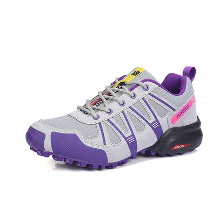 Sapatos de Caminhada Masculinos e Femininos Impermeáveis para Exteriores Tênis de Treino com Cadarço para Escalada Trekking Tênis de Montanha para Caminhada e Caça Tênis Táticos