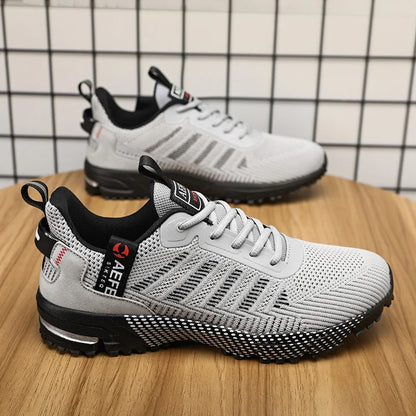 Men Running Shoes Breathable Outdoor Sports Shoes Lightweight Sneakers for Men Comfortable Athletic Training Footwear