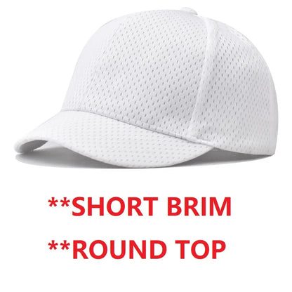 Big Head Plus Size Summer Mesh Baseball Cap for Men Women Trucker Breathable Hat Adjustable for Outdoor Sports Running