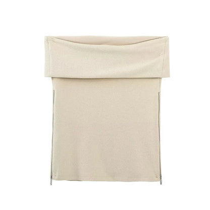 2025 Tube Top Women Off shoulder Corset Top Woman White Black Sexy Backless Tank tops Summer Sleeveless Bustier Top Woman