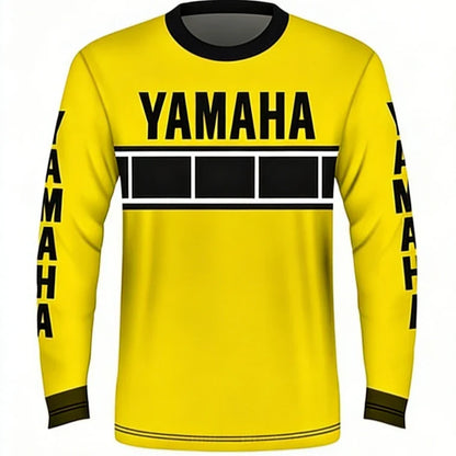 Summer New MXGP Motorcycle Riding Long Sleeved Men's/women's Racing Oversized Breathable Quick Drying Sportswear T-shirt