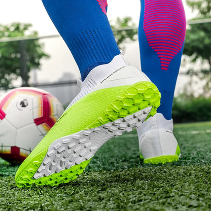 New Men Football Boots High-quality Soccer Shoes Soccer Cleats Professional Turf Training Shoes Ultralight Futsal Match Non-Slip