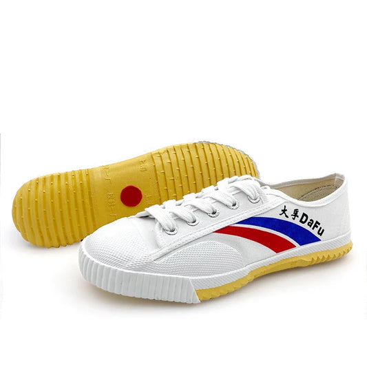 DaFu Original Parkour Tênis Kungfu Artes Marciais Shaolin Taichi Taekwondo Wushu Macio Confortável Masculino Feminino