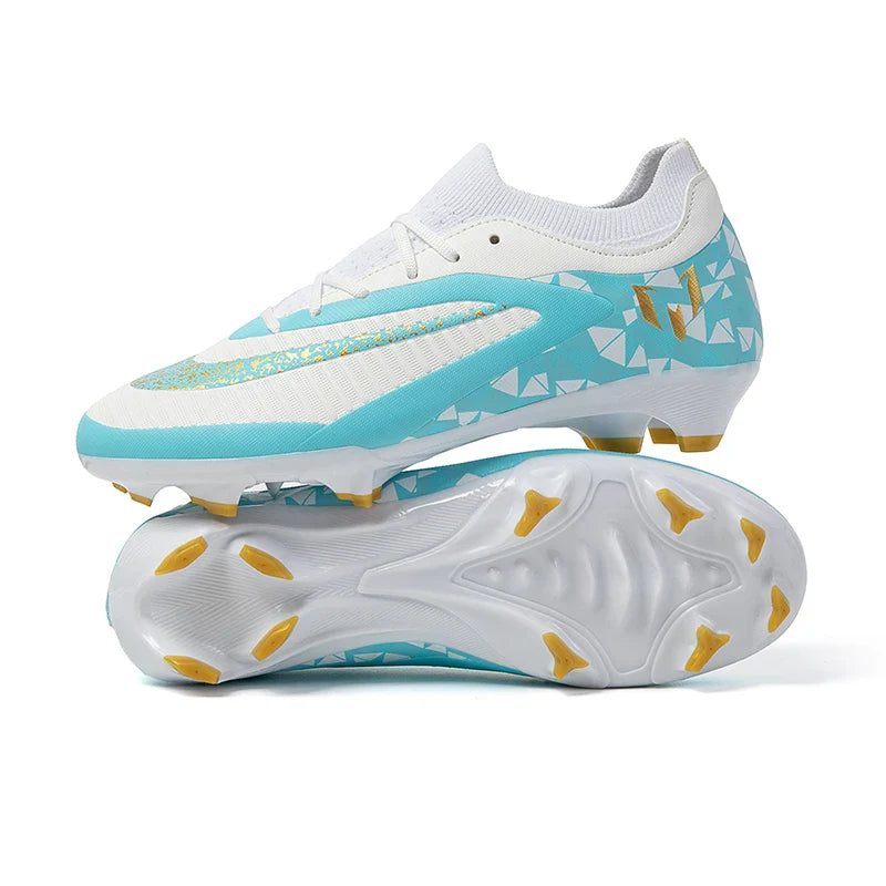 New Kid Match Boys Soccer Shoes Comfortable Outdoor Match Professional Football Boots Sneakers Non-Slip Sports Shoes Unisex