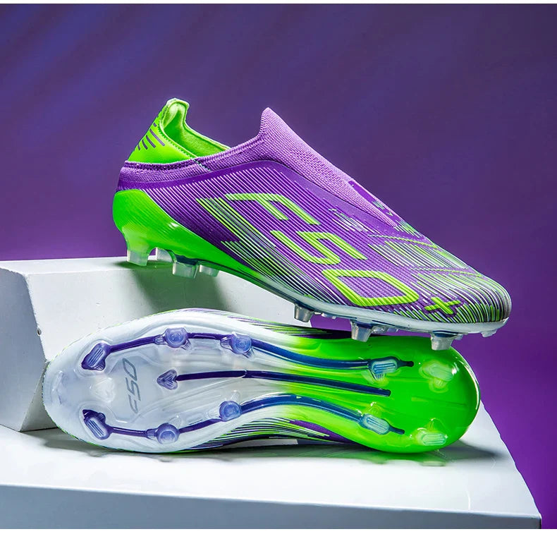 New Men's Soccer Shoes Grass Cleats Futsal Non Slip Indoor Ultralight Fg Turf Football Boots Sport Comfortable Adult Non-Slip