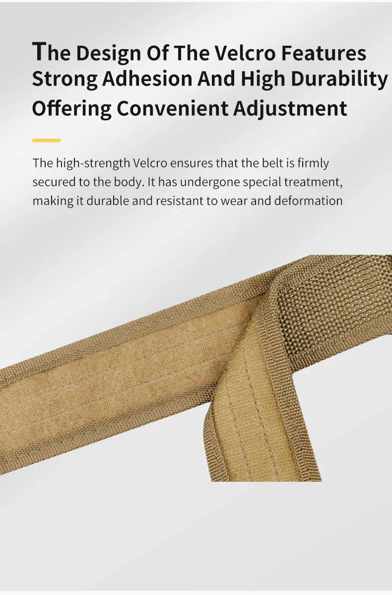 Men's new nylon belt polyester woven belt multi-functional tactical belt for outdoor sports