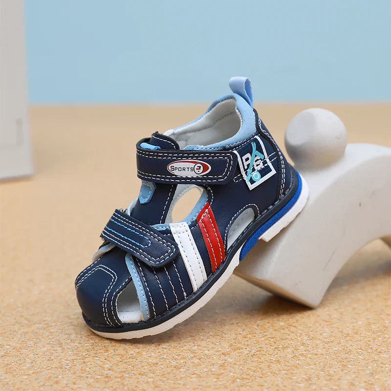 Summer New Sandals Boys Shoes Children Beach Shoes Non-Slip Closed Toe baby Sandals