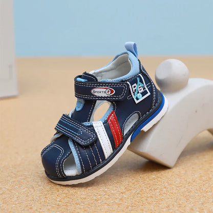 Summer New Sandals Boys Shoes Children Beach Shoes Non-Slip Closed Toe baby Sandals