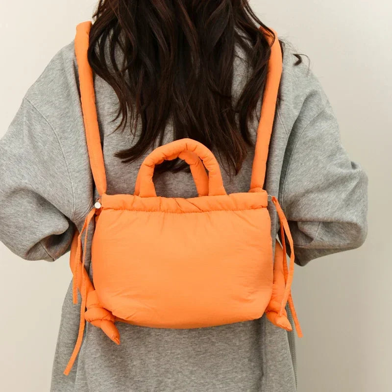 Colorful Nylon Small Square Shoulder and Crossbody Bags Super Cool Simple Versatile Handbags for Women 2024 Casual Hot Sale