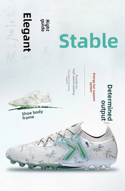 Mg Top Football Shoes Men's Short Nails Natural Artificial Grass Professional Competition Training Football Shoes