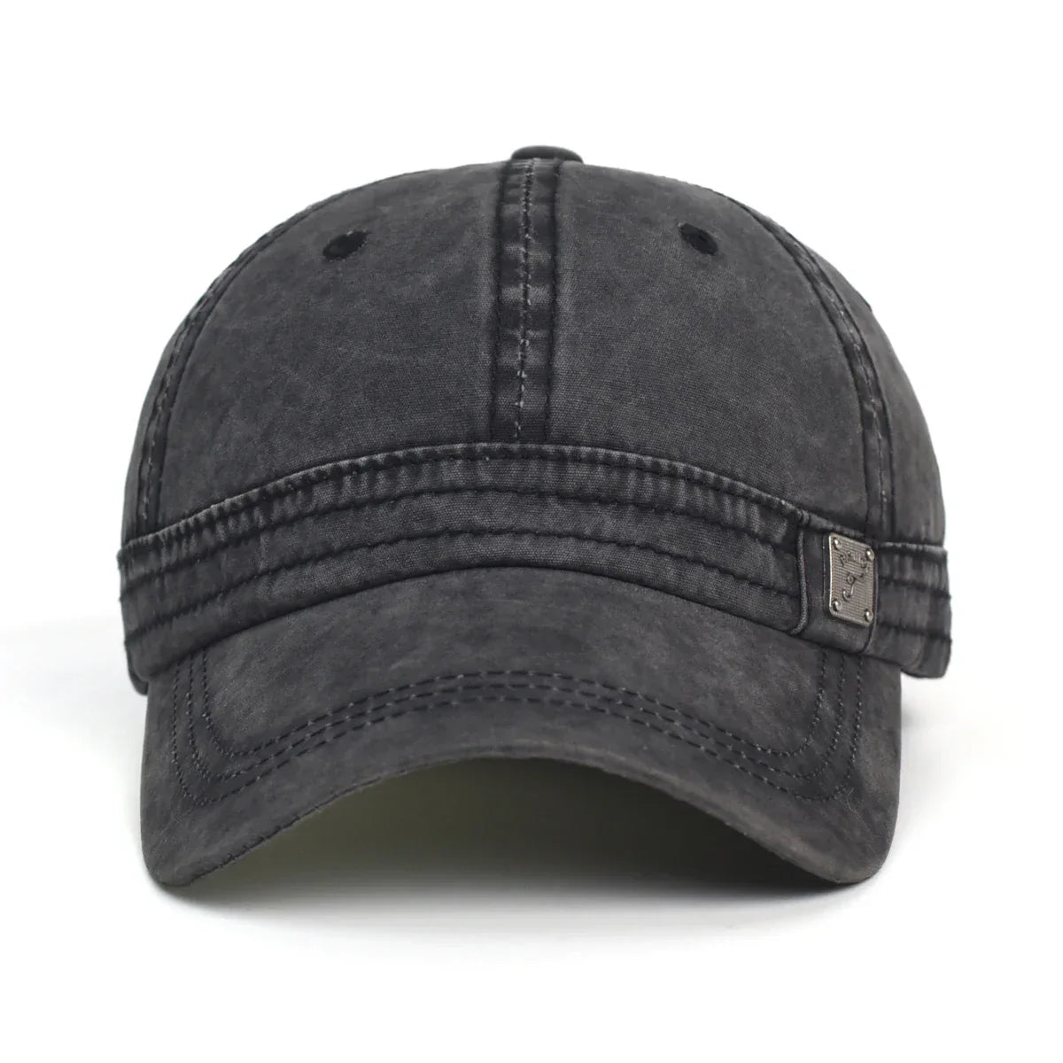 Washed Cotton Baseball Cap Men Women Casual Vintage Dad Hat Adjustable Trucker Style Low Profile Outdoor